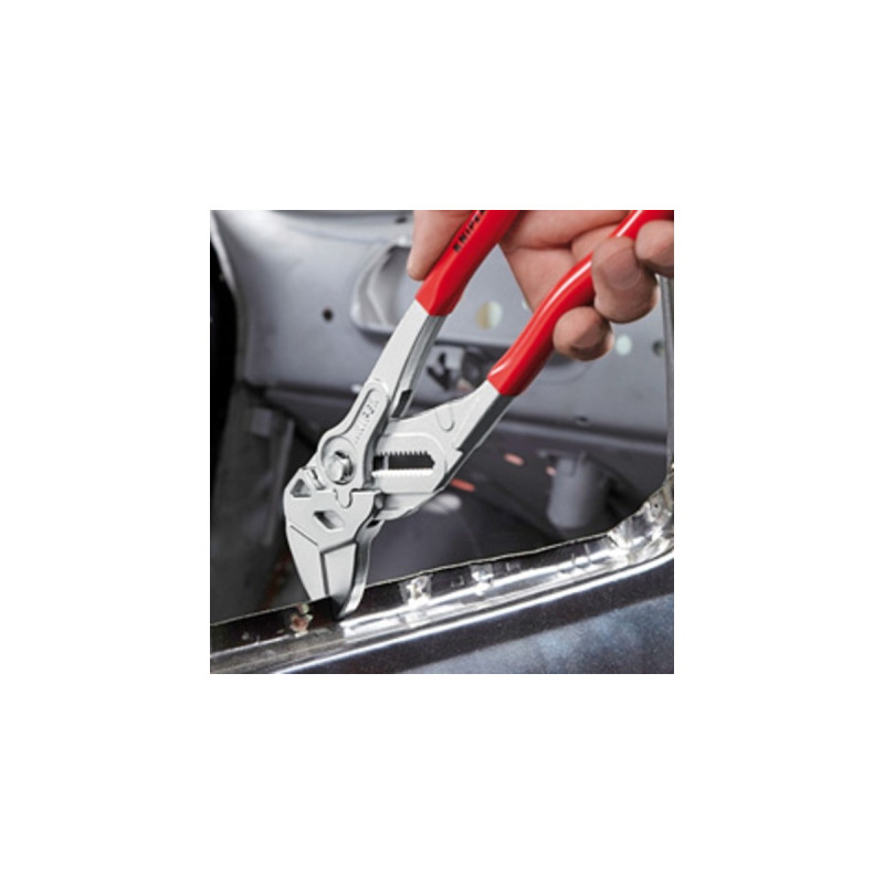 KNIPEX Zangenschlüssel 86 03 180(rot, 13-fach einstellbar)