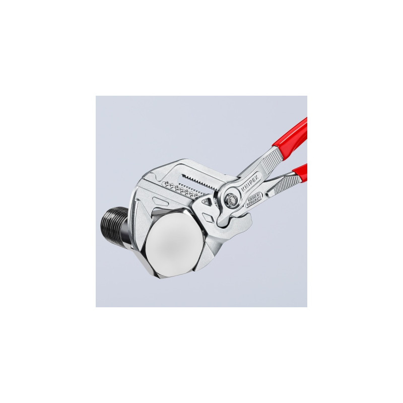 KNIPEX Zangenschlüssel 86 03 300(rot, 10-fach einstellbar)