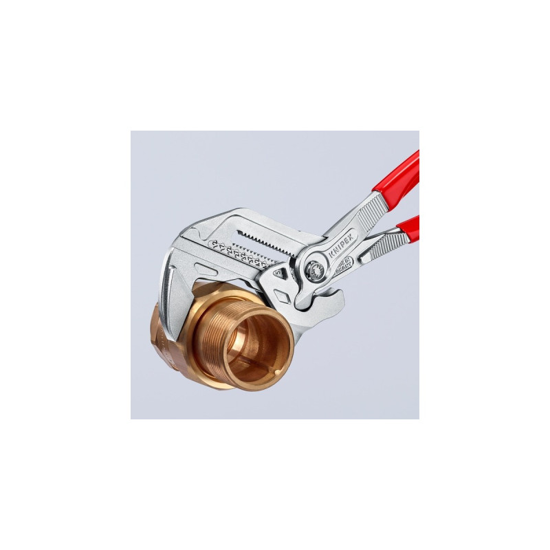 KNIPEX Zangenschlüssel 86 03 300(rot, 10-fach einstellbar)