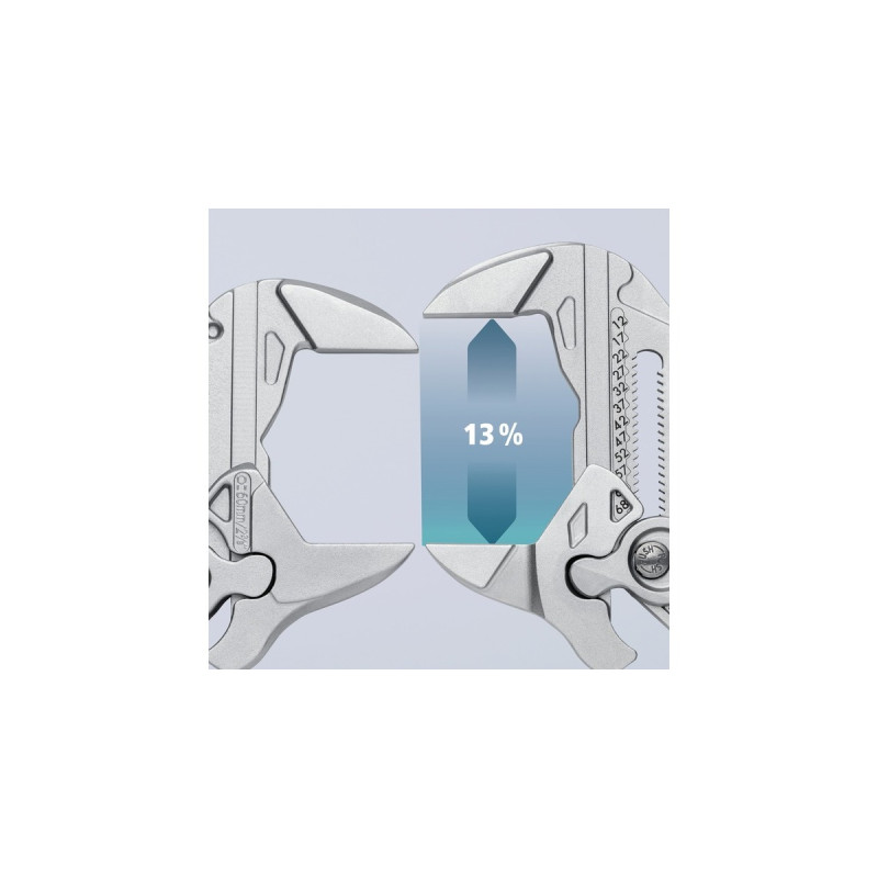 KNIPEX Zangenschlüssel 86 03 300(rot, 10-fach einstellbar)