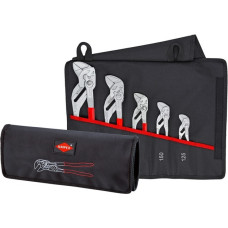 KNIPEX Zangenschlüssel-Set 00 19 55 S4, Zangen-Set(rot, 5-teilig)