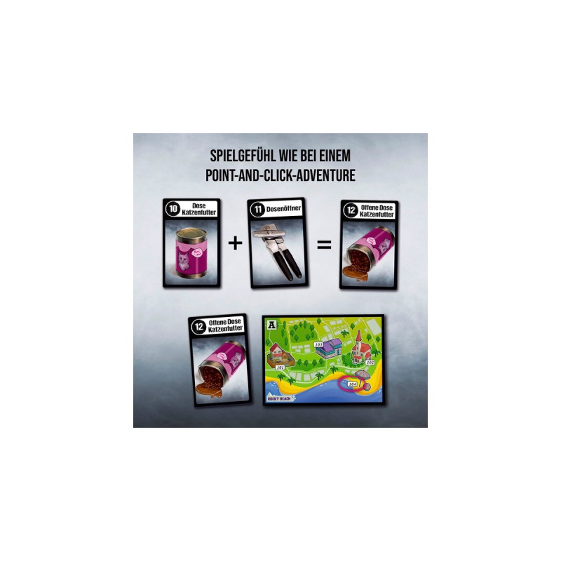 KOSMOS Adventure Games - Die drei ???: Das Geheimnis der Statue, Brettspiel