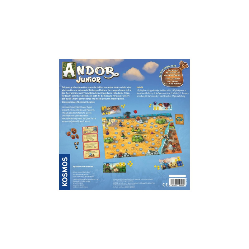 KOSMOS Andor Junior, Brettspiel