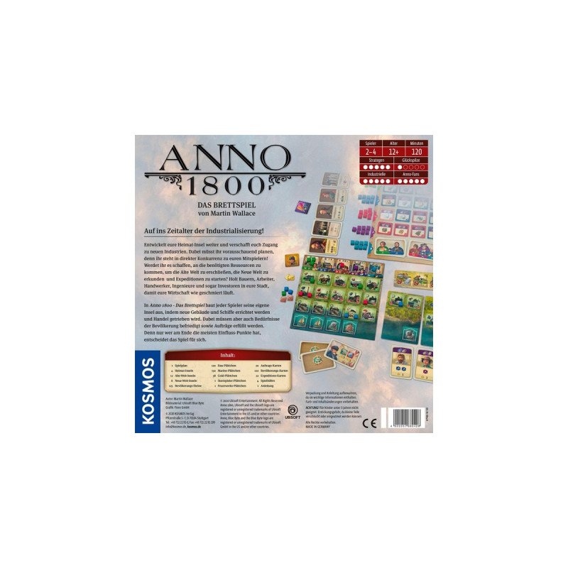 KOSMOS Anno 1800, Brettspiel