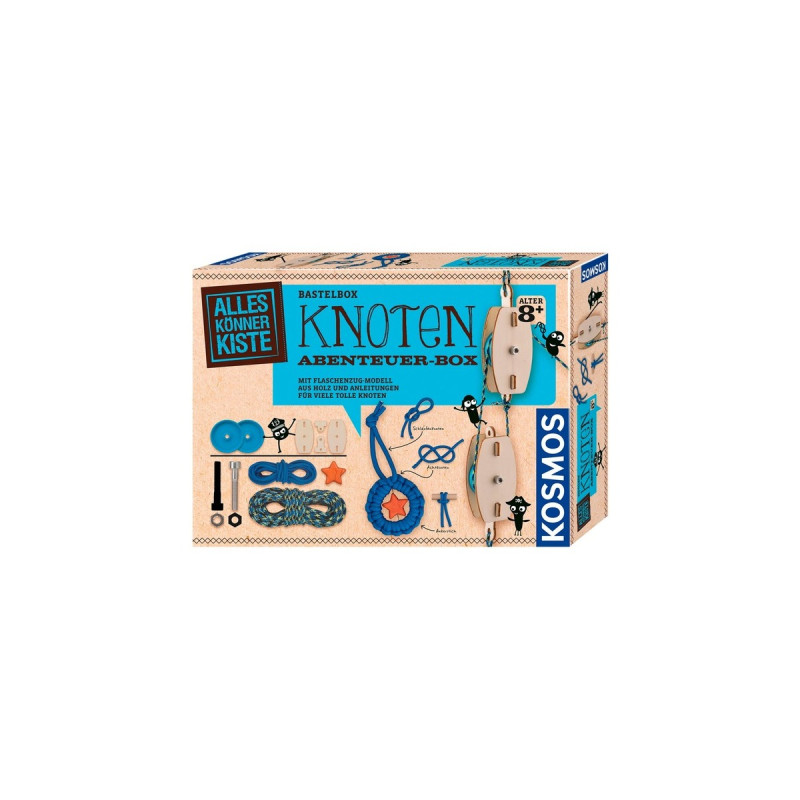 KOSMOS Bastelbox Knoten Abenteuer-Box, Basteln