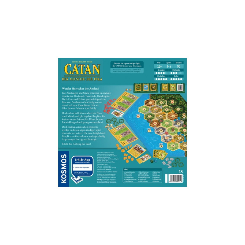 KOSMOS CATAN - Der Aufstieg der Inka, Brettspiel