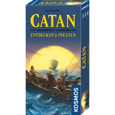 KOSMOS CATAN - Entdecker & Piraten Ergänzung für 5-6 Spieler, Brettspiel(Erweiterung)