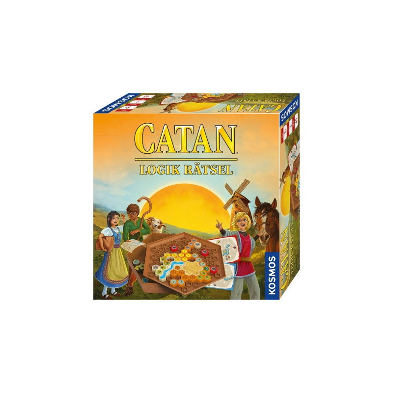 KOSMOS CATAN - Logik Rätsel, Brettspiel