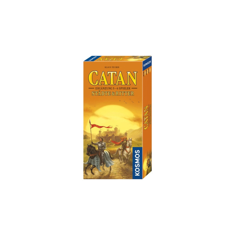 KOSMOS CATAN - Städte & Ritter Ergänzung 5-6 Spieler, Brettspiel(Erweiterung)