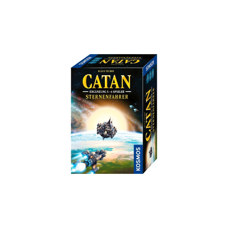 KOSMOS CATAN - Sternenfahrer Ergänzung für 5-6 Spieler, Brettspiel