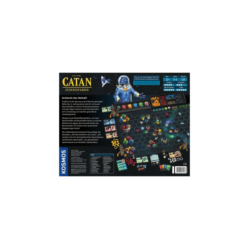 KOSMOS CATAN - Sternenfahrer, Brettspiel