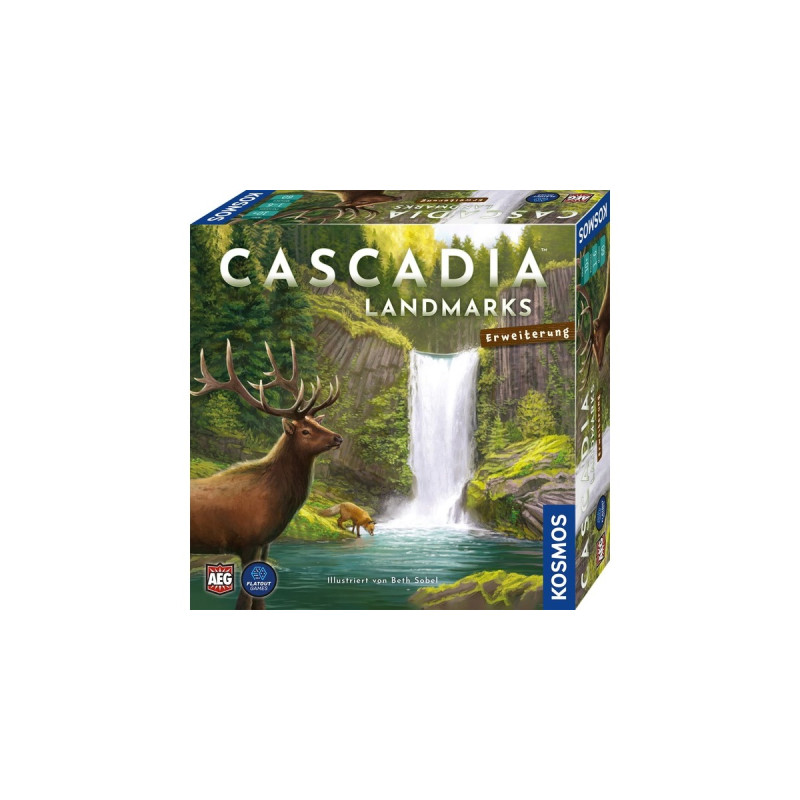 KOSMOS Cascadia Landmarks, Brettspiel(Erweiterung)