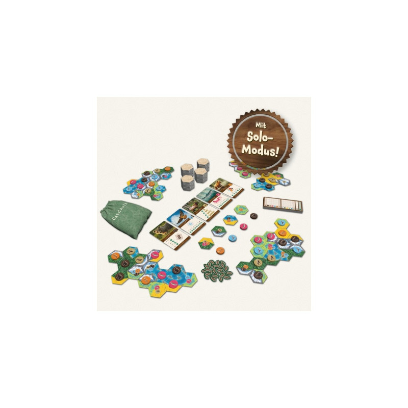 KOSMOS Cascadia - im Herzen der Natur, Gesellschaftsspiel(Spiel des Jahres 2022)