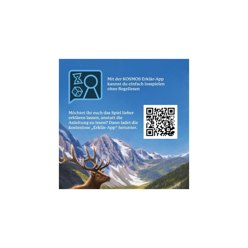 KOSMOS Cascadia - im Herzen der Natur, Gesellschaftsspiel(Spiel des Jahres 2022)