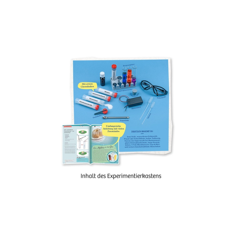 KOSMOS Chemielabor C500, Experimentierkasten(Starter-Set)