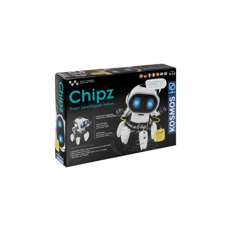 KOSMOS Chipz 12L, Experimentierkasten(mehrsprachige Version)