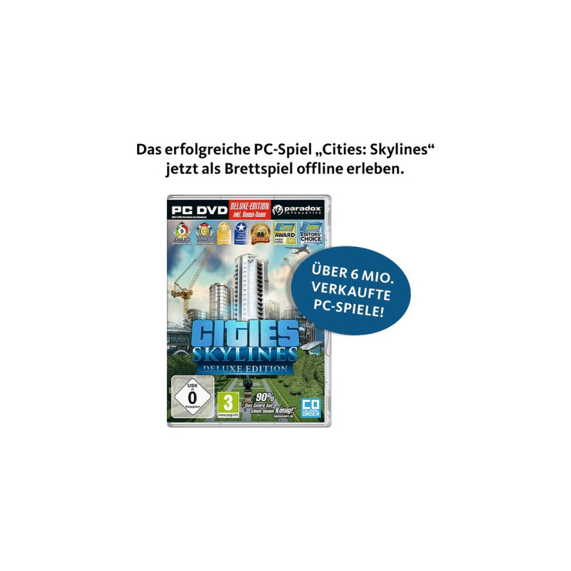 KOSMOS Cities Skylines, Brettspiel