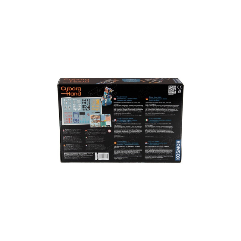 KOSMOS Cyborg-Hand 12L, Experimentierkasten(mehrsprachige Version)