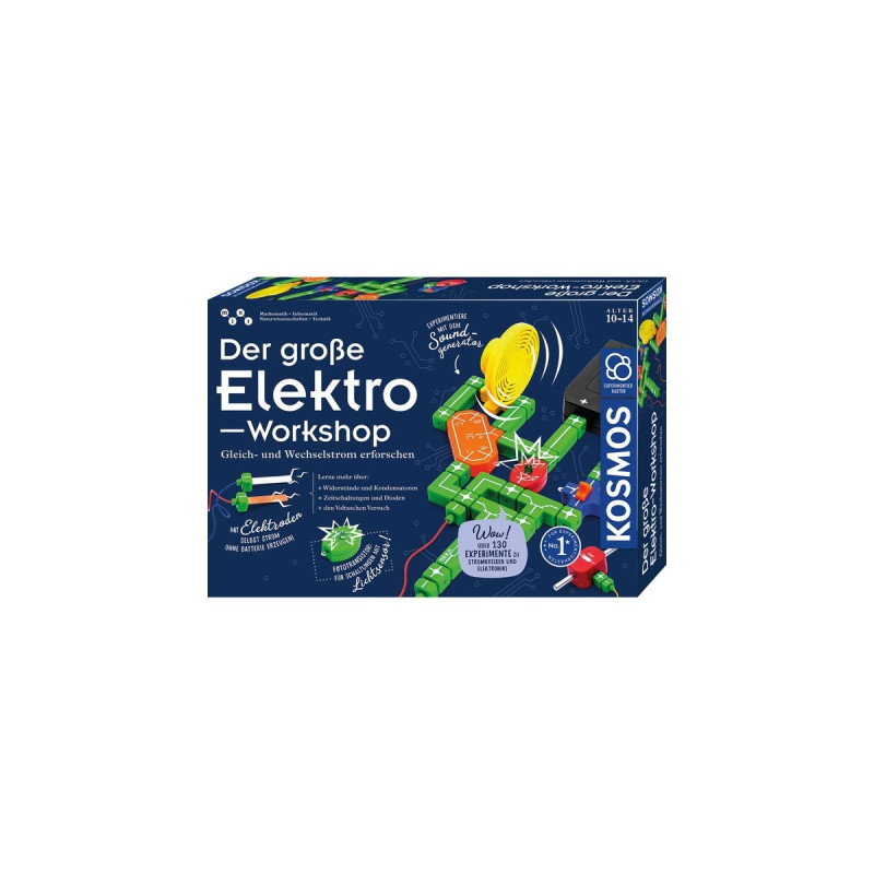 KOSMOS Der große Elektro-Workshop, Experimentierkasten