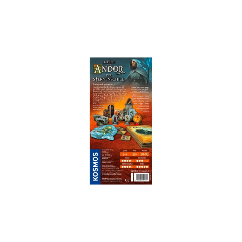 KOSMOS Die Legenden von Andor - Der Sternenschild, Brettspiel(Erweiterung)