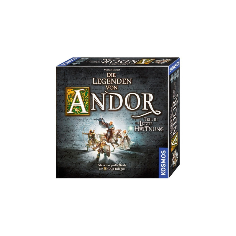 KOSMOS Die Legenden von Andor - Teil III: Die letzte Hoffnung, Brettspiel
