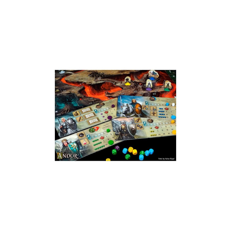 KOSMOS Die Legenden von Andor - Teil III: Die letzte Hoffnung, Brettspiel