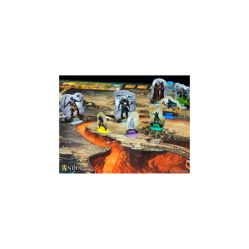 KOSMOS Die Legenden von Andor - Teil III: Die letzte Hoffnung, Brettspiel