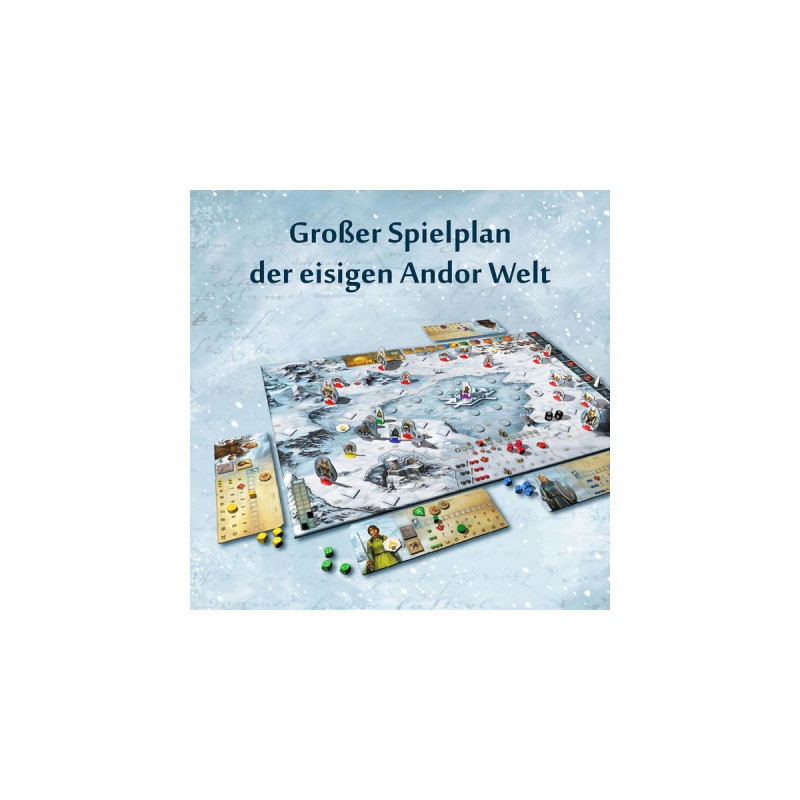 KOSMOS Die Legenden von Andor -Die ewige Kälte, Brettspiel