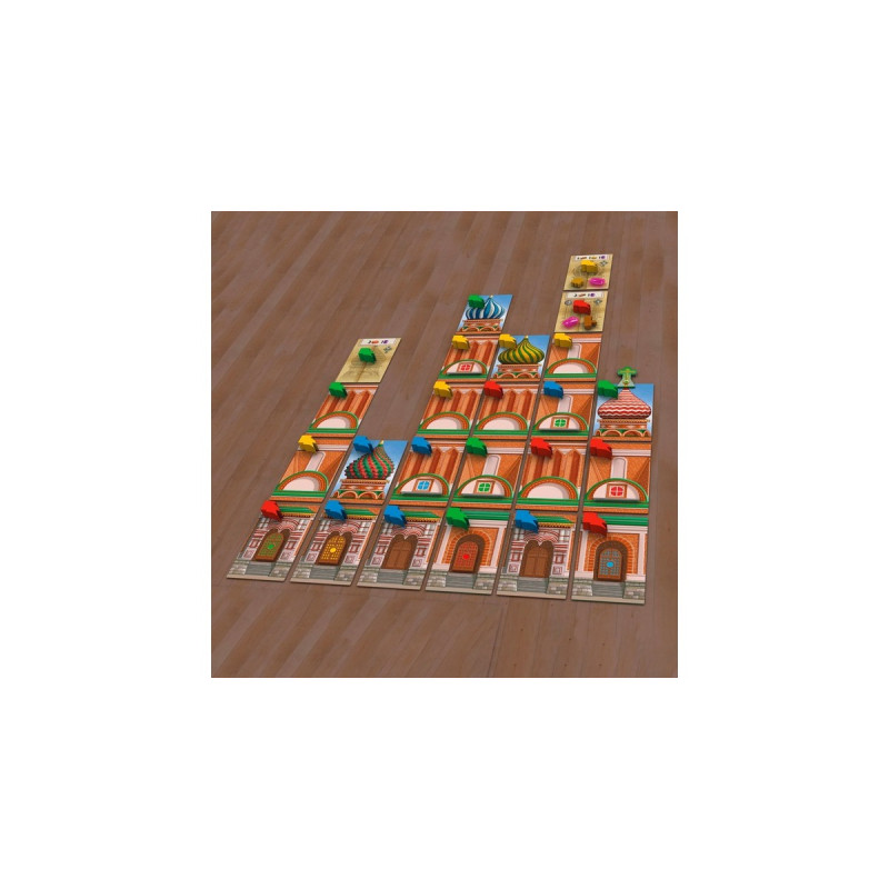 KOSMOS Die Rote Kathedrale, Brettspiel(Die Baumeister des Zaren)