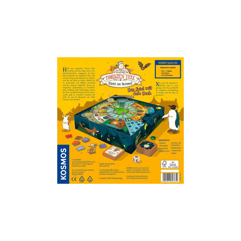 KOSMOS Die Schule der magischen Tiere - Nicht zu fassen!, Brettspiel