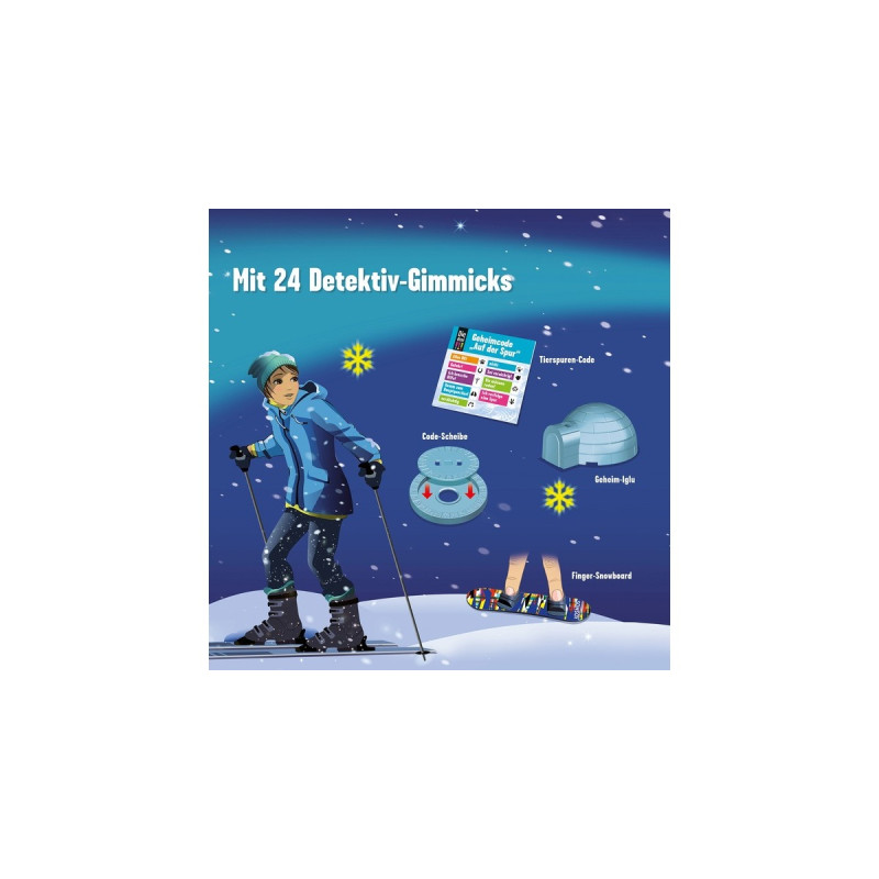 KOSMOS Die drei !!! Adventskalender 2023, Rätselspiel