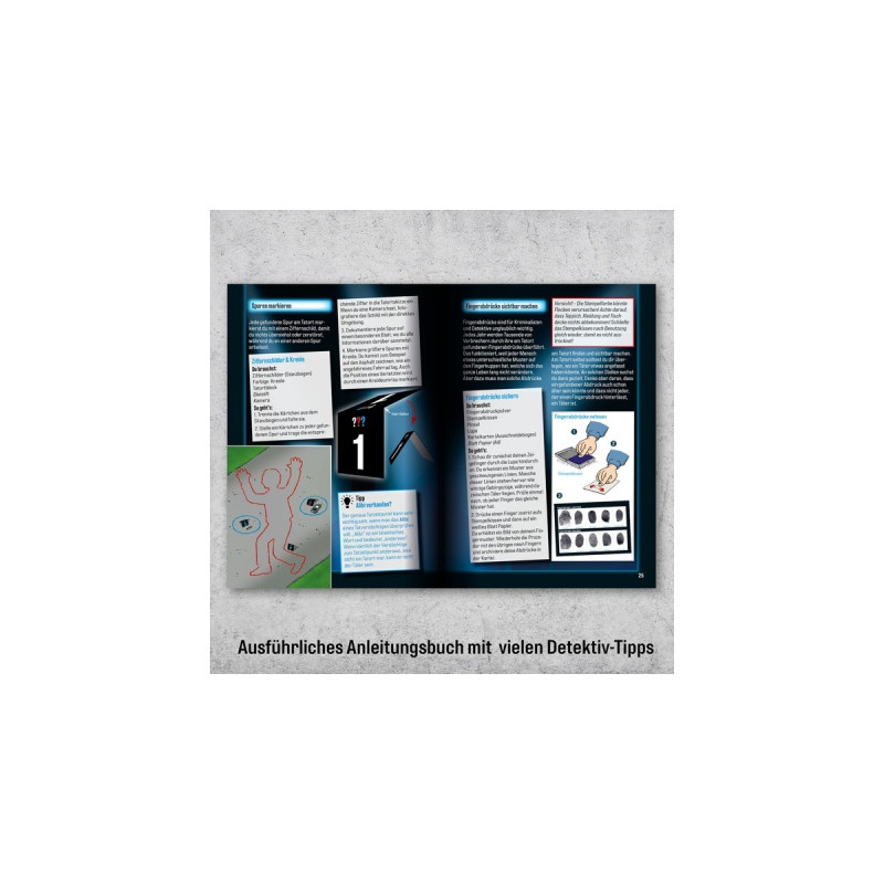KOSMOS Die drei ??? Detektiv-Koffer, Detektiv-Sets(Komplettausrüstung für Nachwuchs-Detektive)