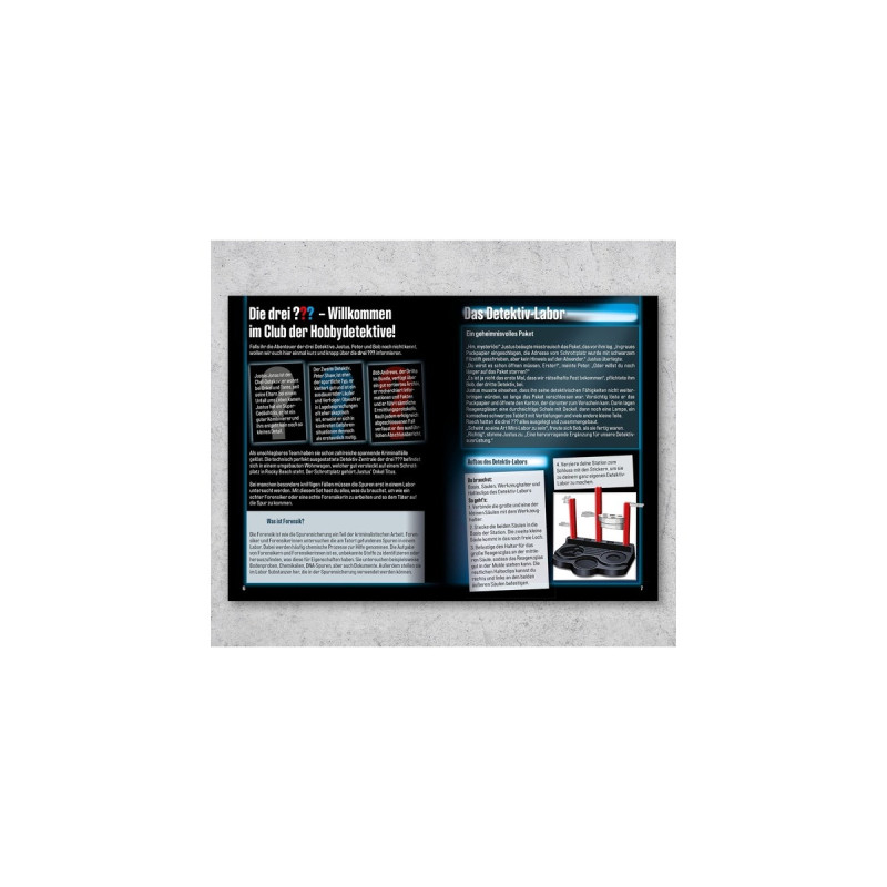 KOSMOS Die drei ??? Detektiv-Labor, Detektiv-Sets