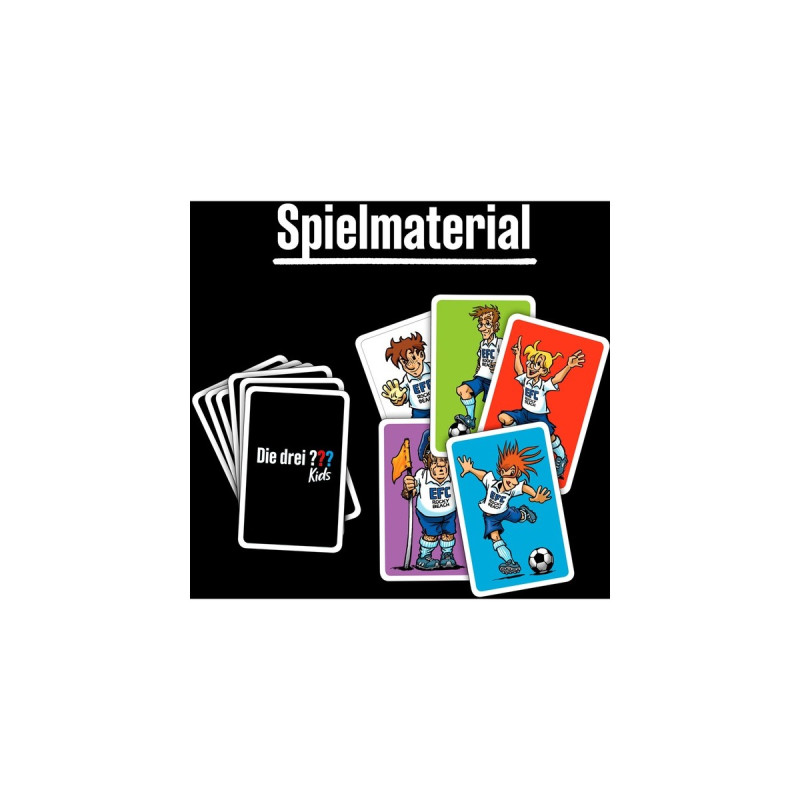 KOSMOS Die drei ??? Kids - Fußball-Alarm, Kartenspiel