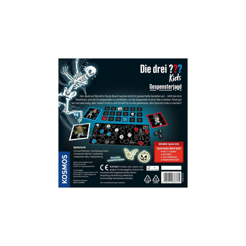 KOSMOS Die drei ??? Kids - Gespensterjagd, Kartenspiel
