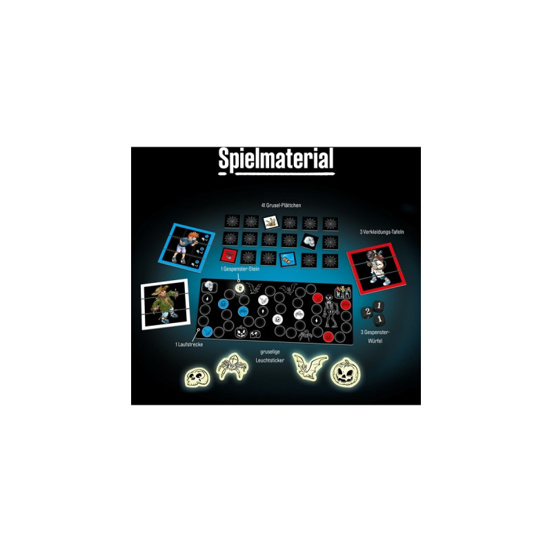 KOSMOS Die drei ??? Kids - Gespensterjagd, Kartenspiel