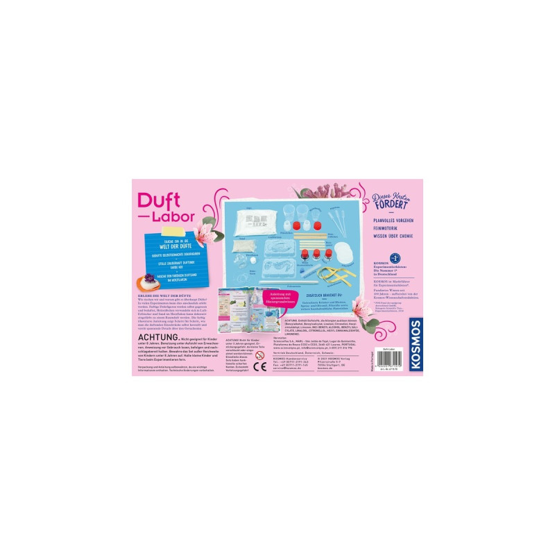 KOSMOS Duft-Labor, Experimentierkasten