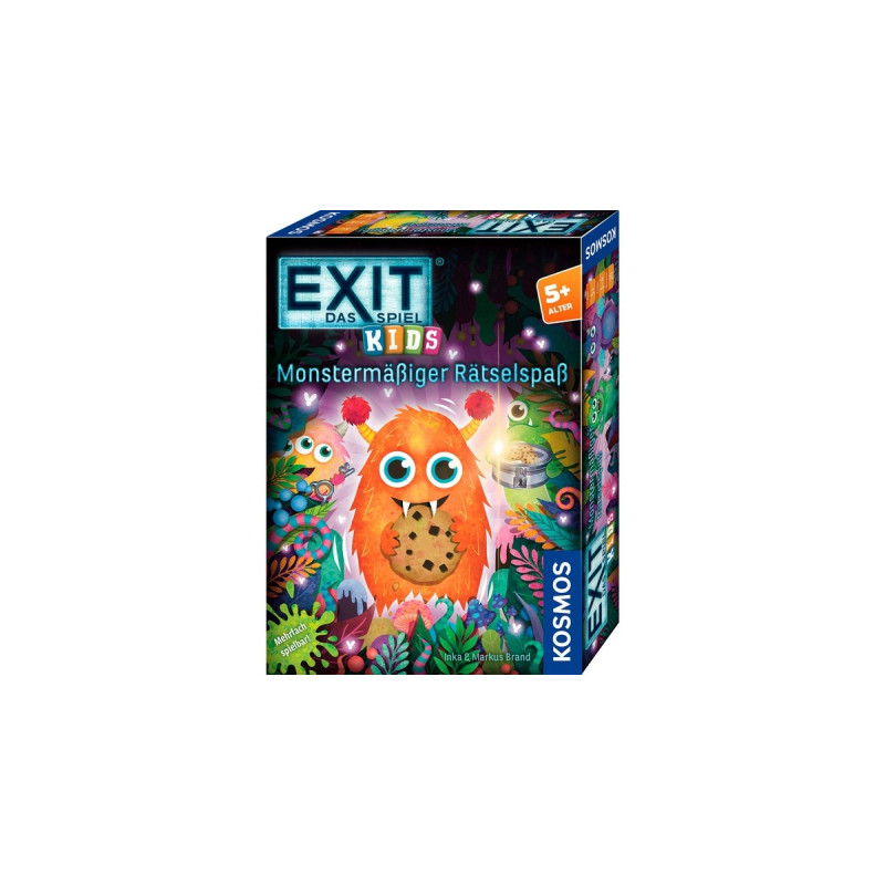 KOSMOS EXIT - Das Spiel Kids: Monstermäßiger Rätselspaß, Partyspiel