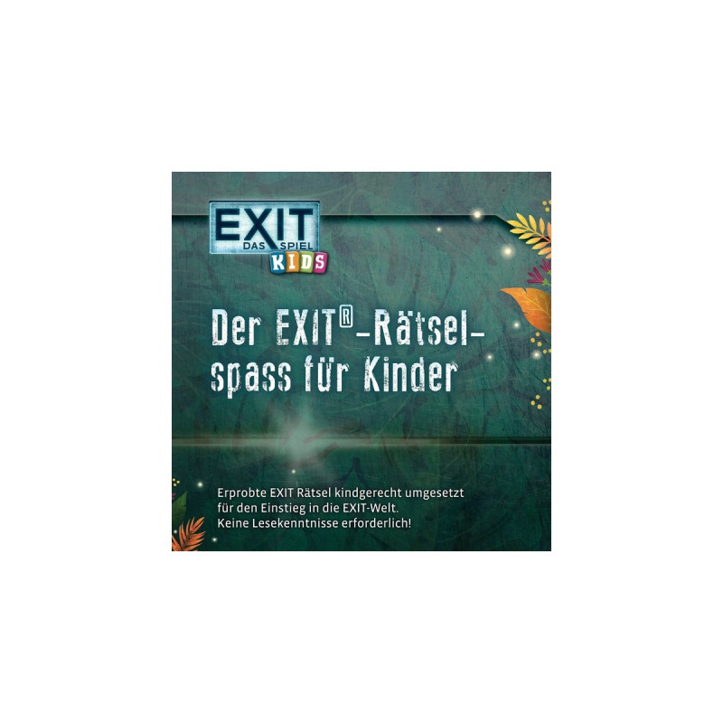 KOSMOS EXIT - Das Spiel Kids: Rätselspaß im Dschungel, Partyspiel