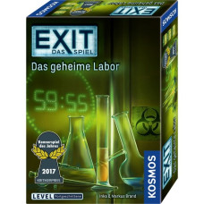 KOSMOS EXIT - Das Spiel - Das geheime Labor, Partyspiel(Kennerspiel des Jahres 2017)