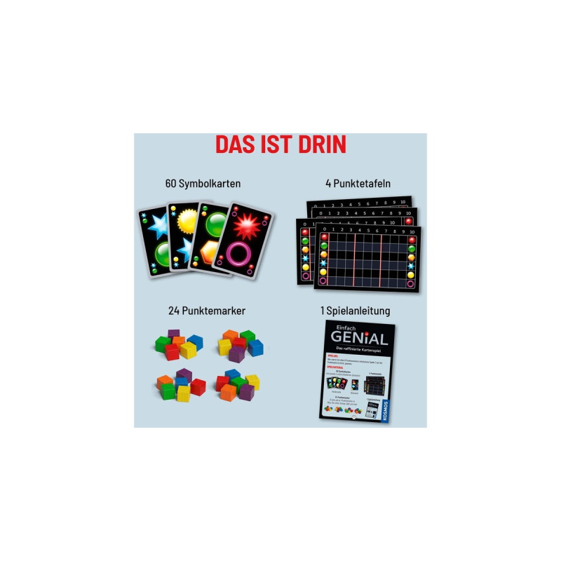 KOSMOS Einfach Genial - Kartenspiel