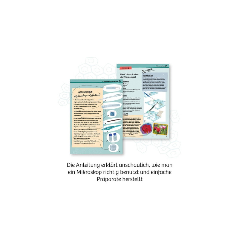 KOSMOS Entdecker-Mikroskop, Experimentierkasten