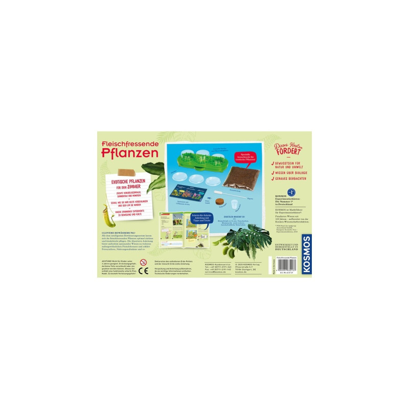 KOSMOS Fleischfressende Pflanzen, Experimentierkasten
