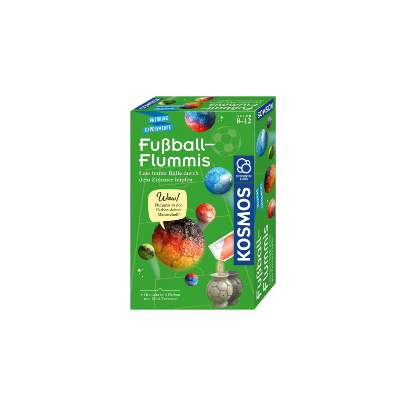 KOSMOS Fußball-Flummis, Experimentierkasten