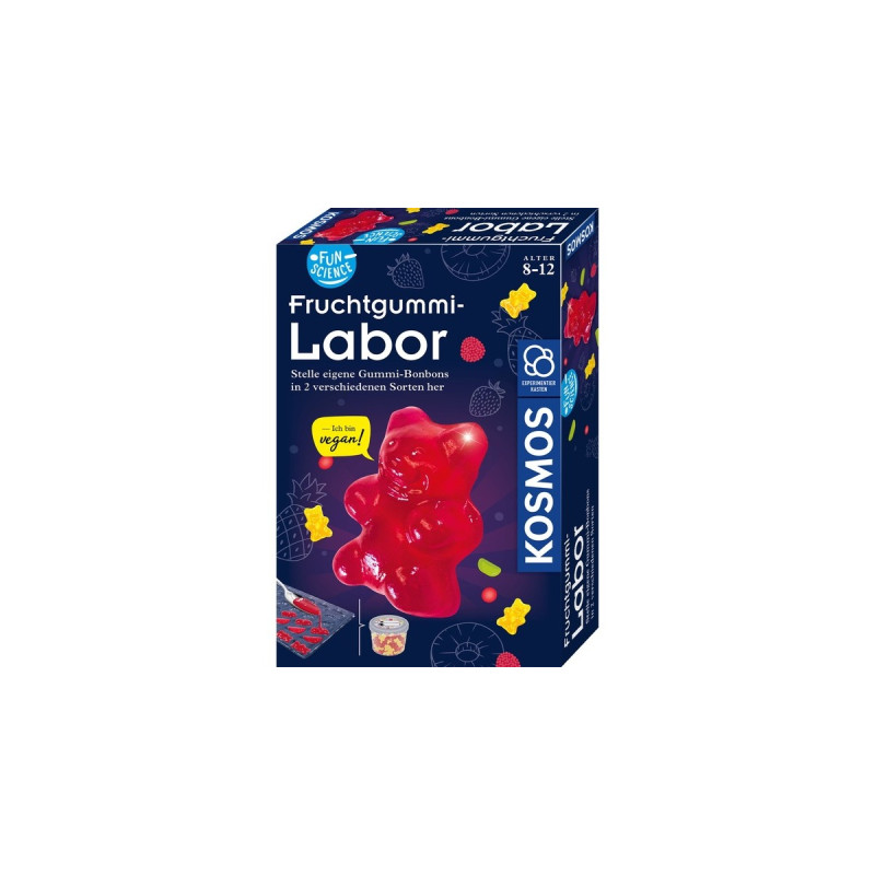 KOSMOS Fun Science Fruchtgummi-Labor, Experimentierkasten
