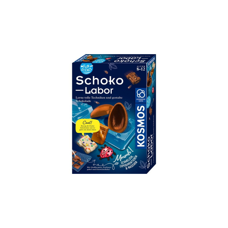 KOSMOS Fun Science Schoko-Labor, Experimentierkasten