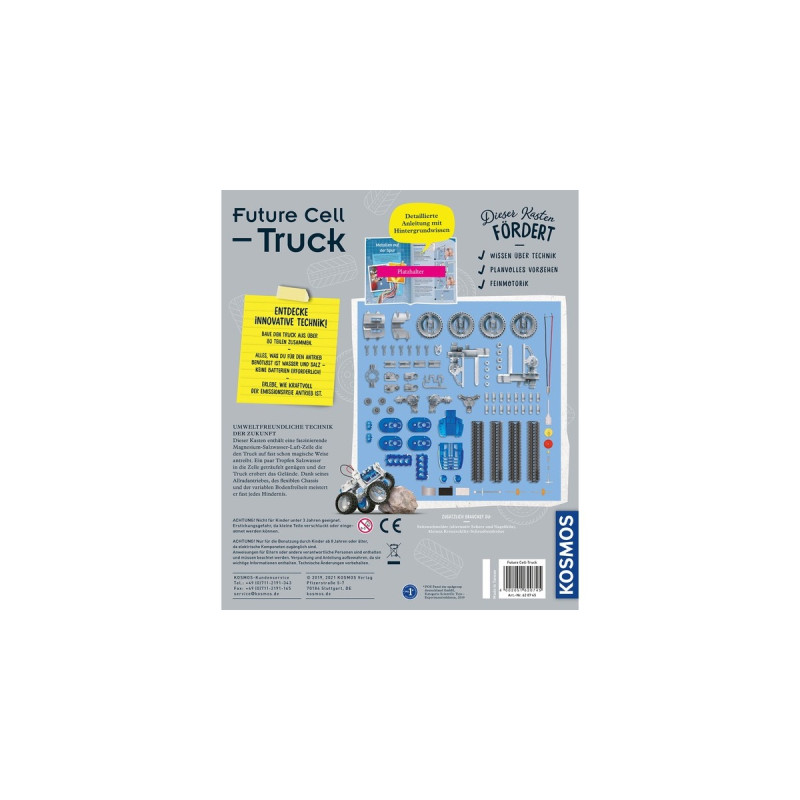 KOSMOS Future Cell-Truck, Experimentierkasten