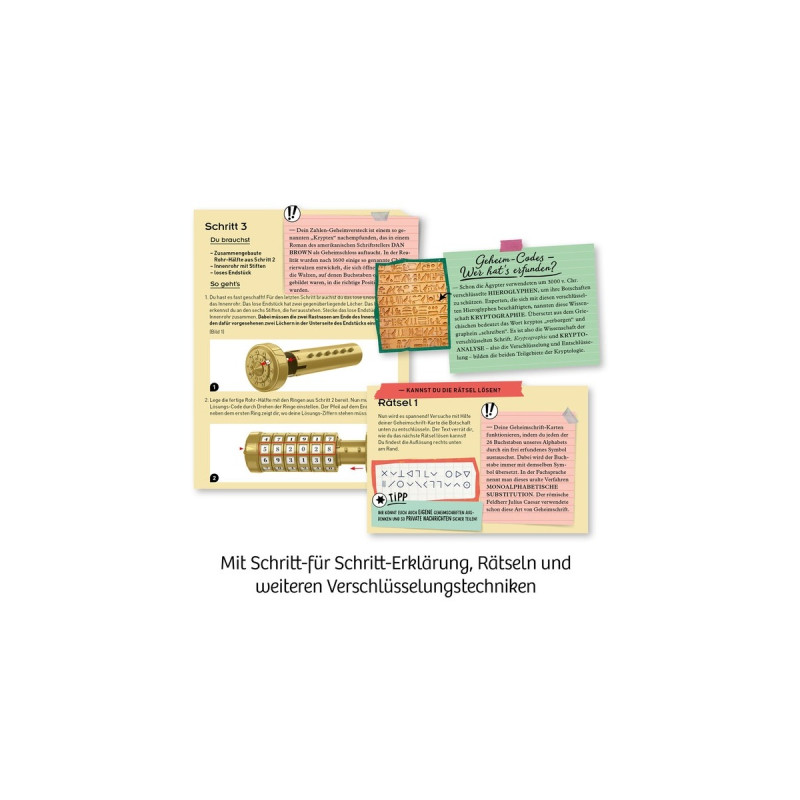 KOSMOS Geheim-Codes, Detektiv-Sets