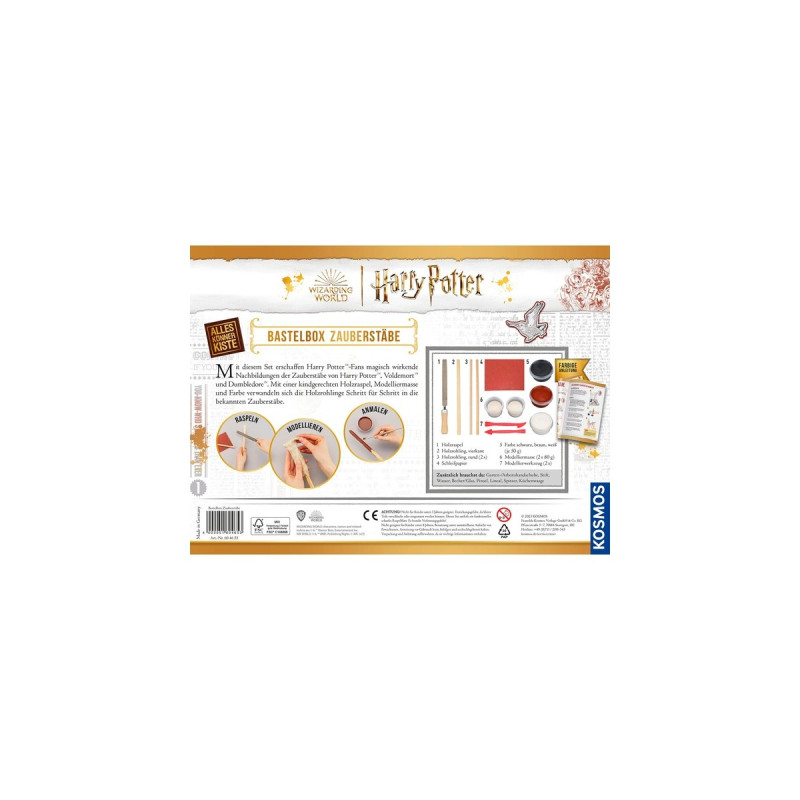 KOSMOS Harry Potter - Zauberstäbe, Basteln