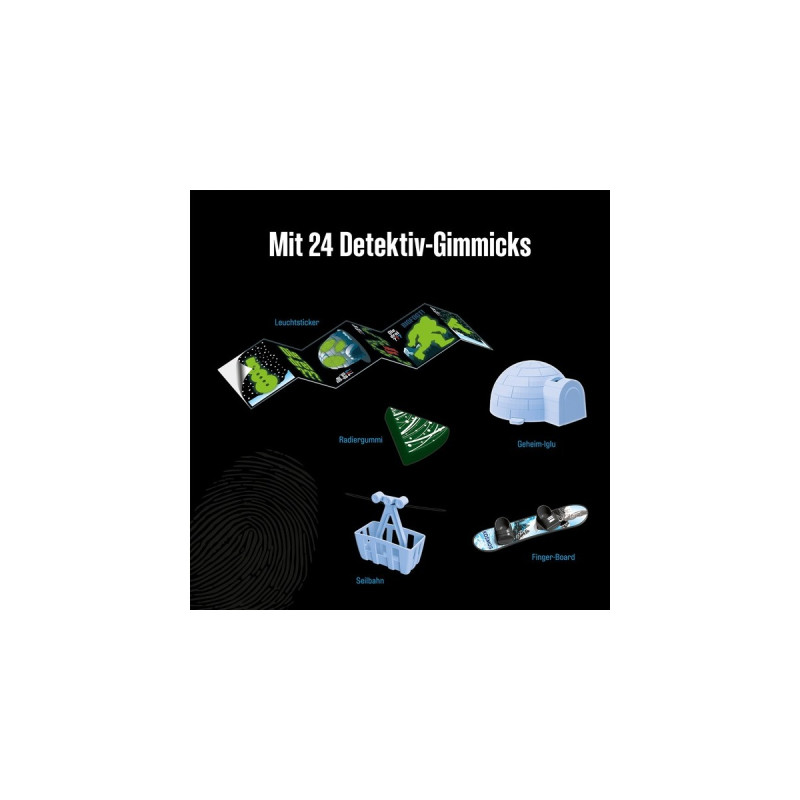 KOSMOS KOO Die drei ??? Adventskalender 2023 632533, Rätselspiel